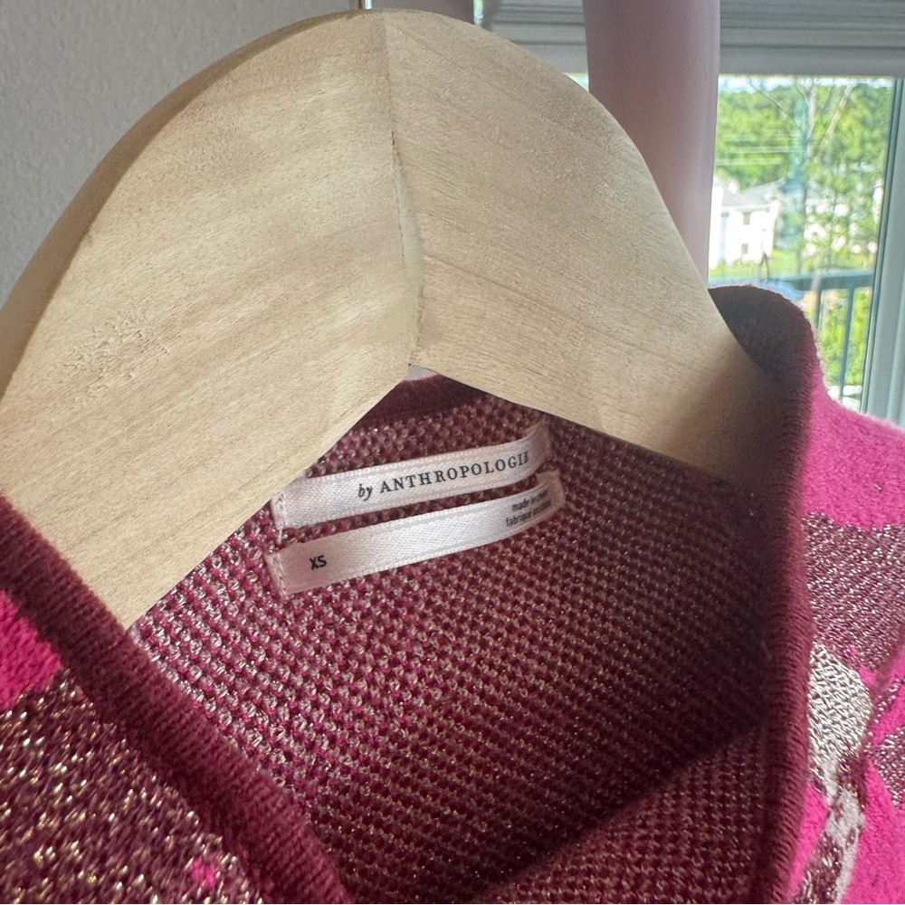 Anthropologie Beatriz Mock-Neck Sweater - Picture 4 of 8